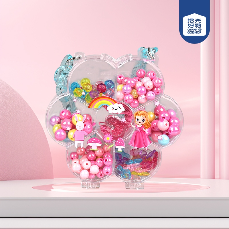 036 Caja de Flores de Ciruela de Mano Bolas DIY Conjunto