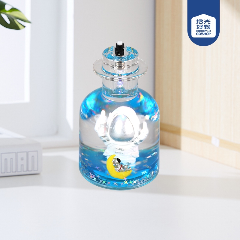 Ornamento de Botella de Cristal de Astronauta SY22 2