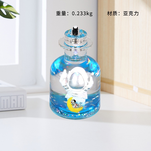 Ornamento de Botella de Cristal de Astronauta SY22 3