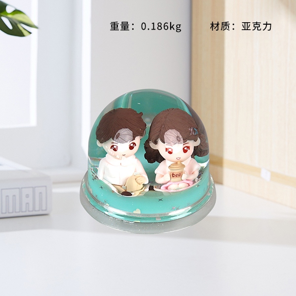 SY42 Cristal Ornament Para Parejas 3