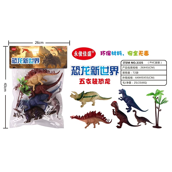 3335 Dinosaurio Nuevo Mundo 3