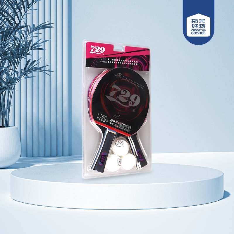 729SP-7306B Table Tennis Racket (Long Handle)