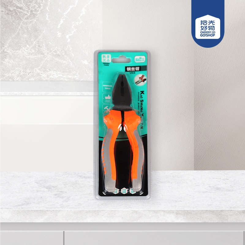 K-595-8 Pulgadas de Pescado Redondo Mango Boca Plana Vise 2