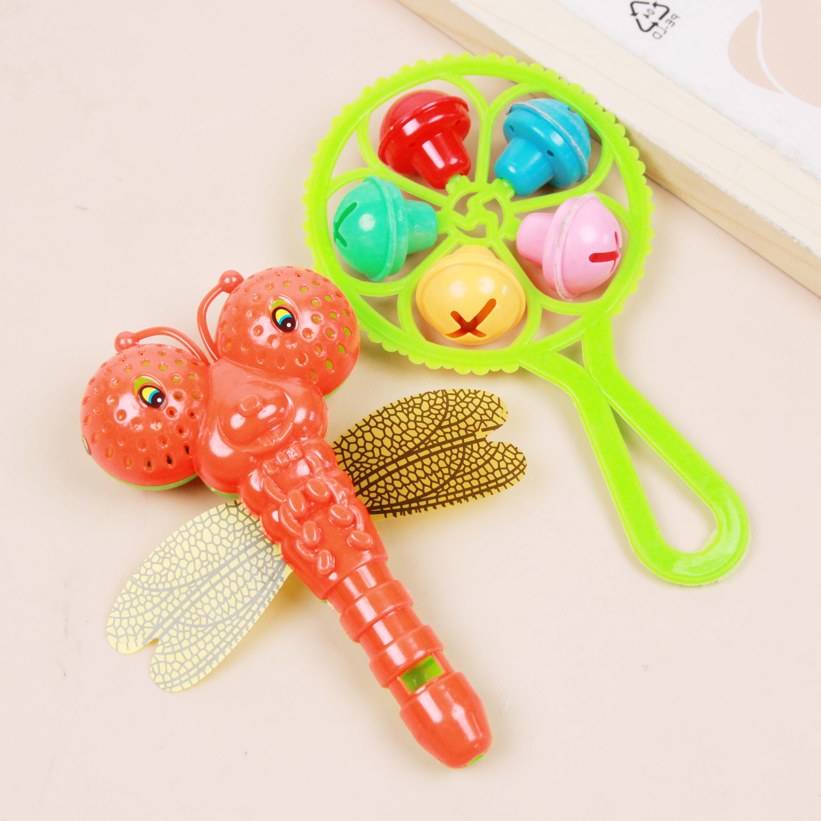 Heshun Header Cards Packaging 5-flower Rattle