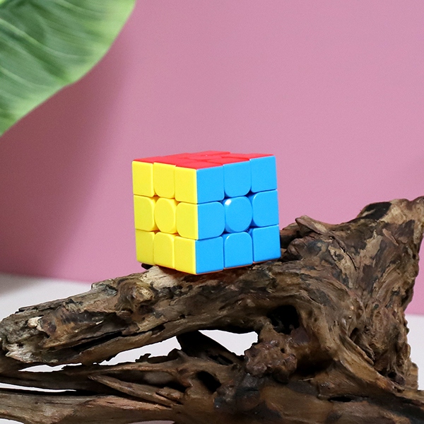 MF9126 Dragón Ligero de Tercera Orden Stacked Transparent Box Rubik's Cube (Color Mezclado) 5