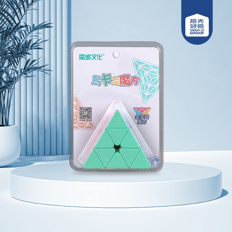 * MF9218 Macaron Color Encantador Dragon Pyramid Rubik Cube 2
