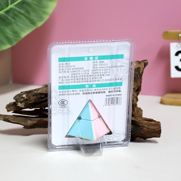 * MF9218 Macaron Color Encantador Dragon Pyramid Rubik Cube 4