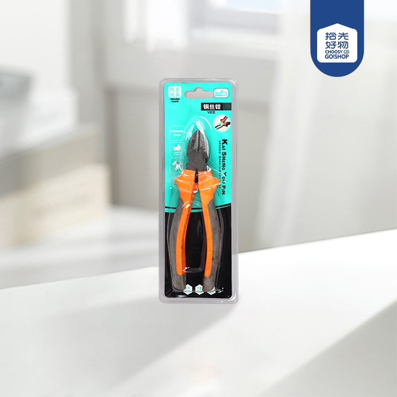 K-714-8 Pulgada de Pescado Redondo Mango Boca Inclinada Vicio 2