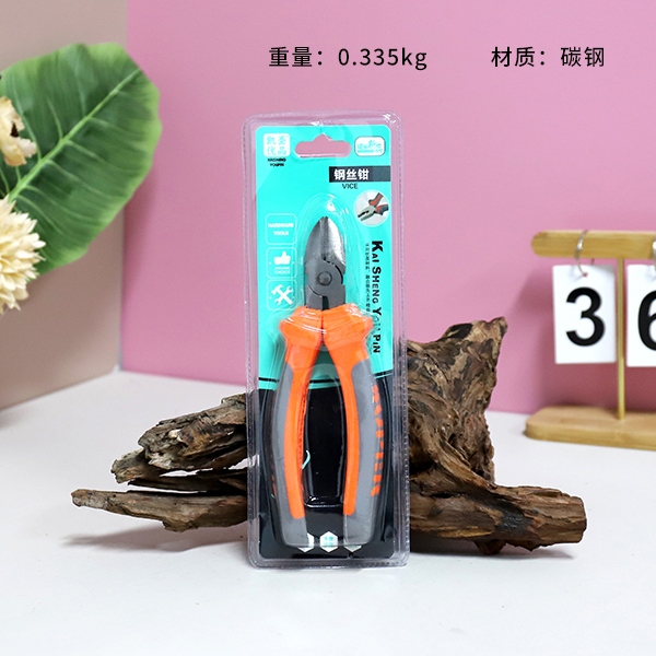 K-714-8 Pulgada de Pescado Redondo Mango Boca Inclinada Vicio 3