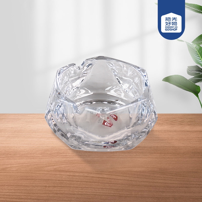YG1201/L1 Cenicería de Vidrio Transparente