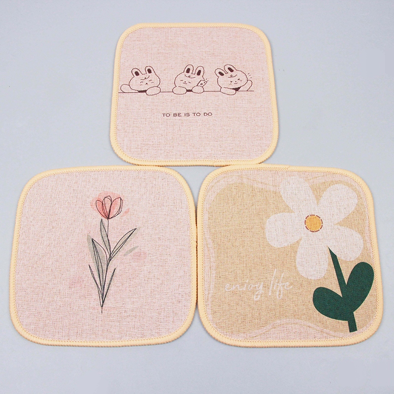 20*20 Fino Sábano Cuadrado Placemat (Colcha de Aislamiento Térmico) 2