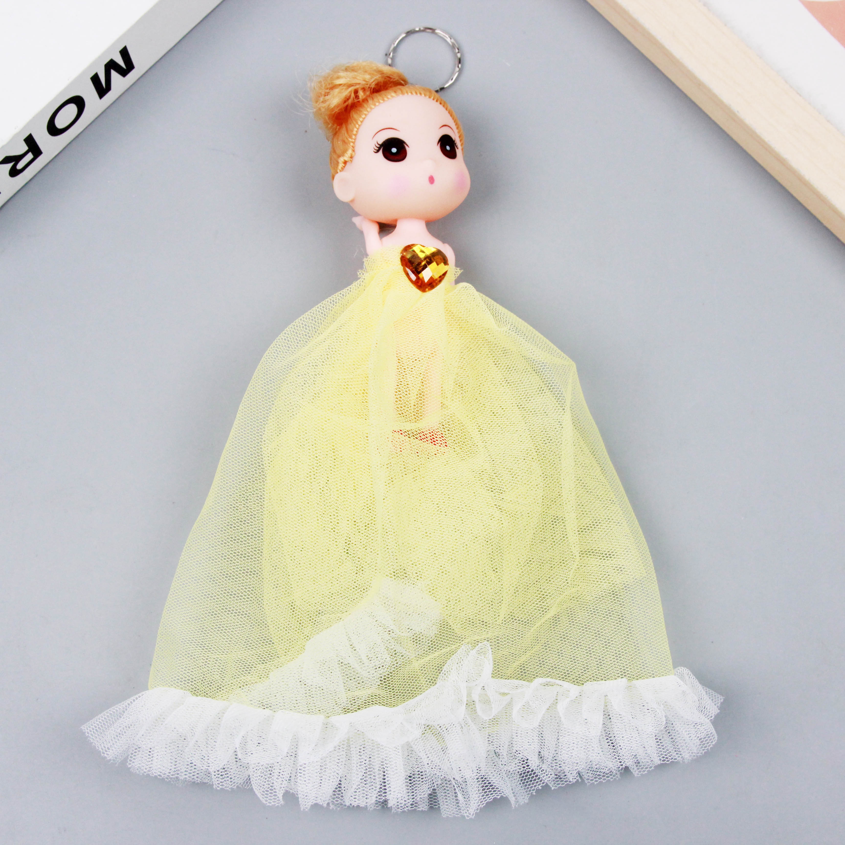 Colgante de Muñeca Falda de Malla Zircon (Al Estilo Largo)
