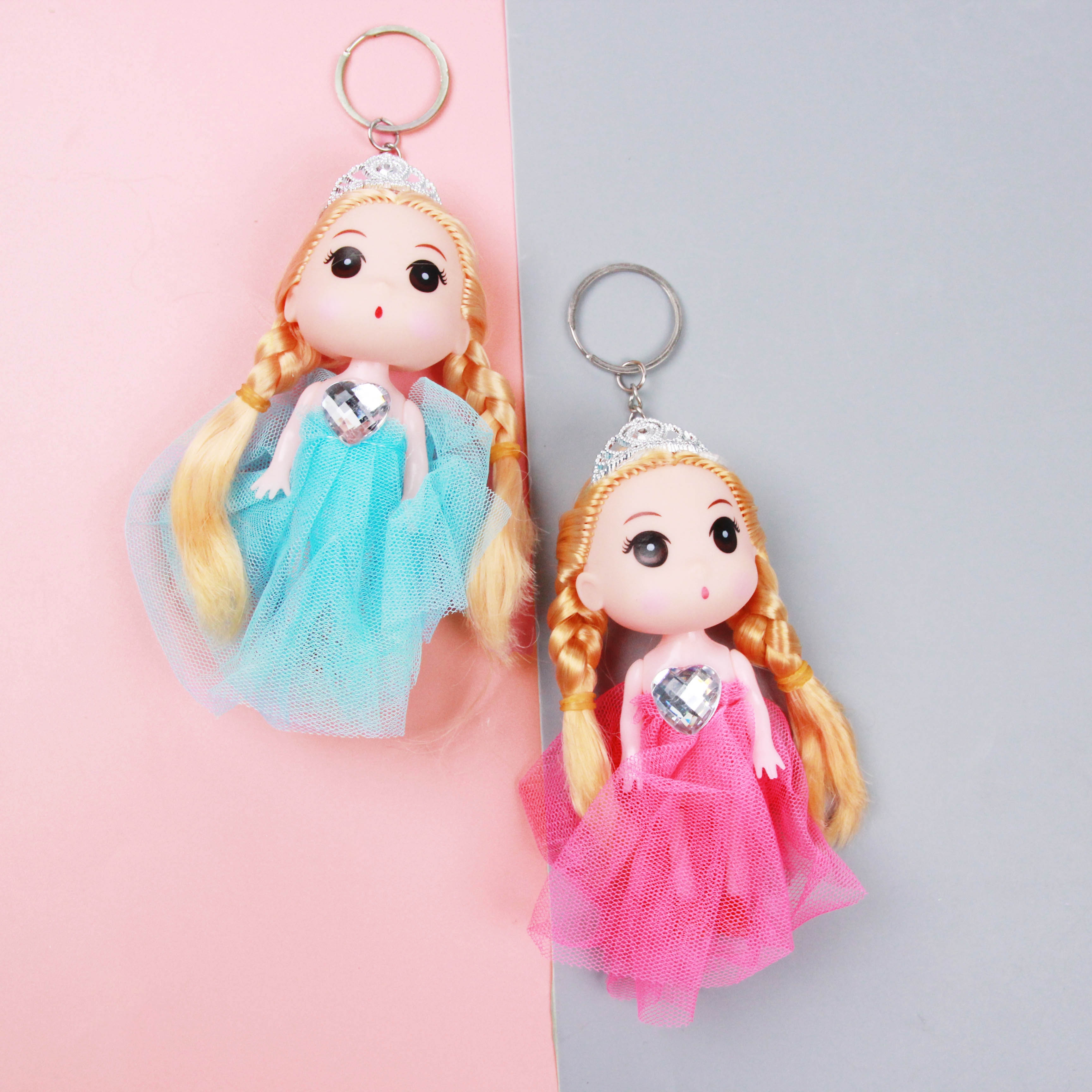 Colgante Corona Zircon Doll