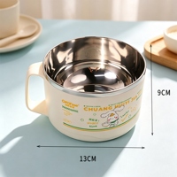 TF-2312-304 de Acero Ya Zhen Tazón Instantáneo de Fideo-small 5