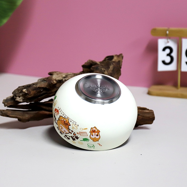 TF-116-304 de Acero 14cm Yagang Deslumbrante Doble Tazón 5