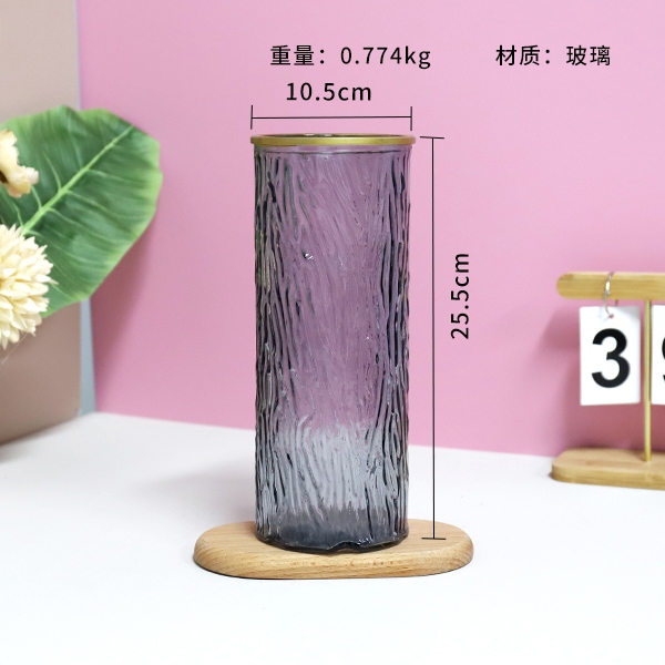 25 Jarrón de Grano Frío Recto 3
