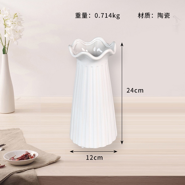 2020A Flor de Vase Con Cuerda (Color Mezclado) 3