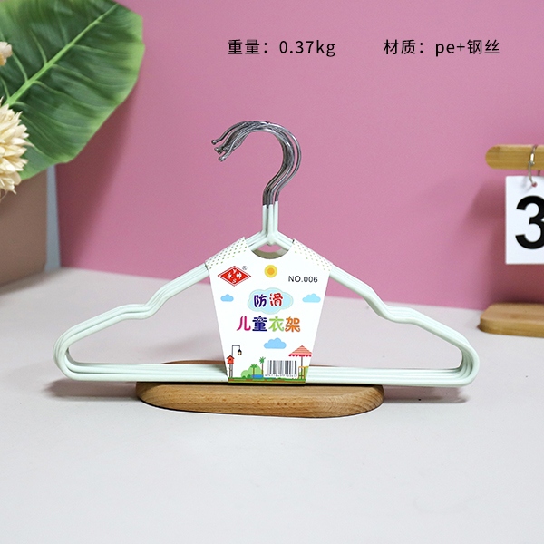 006 Niños Percha Antideslizante (10 Pack) 3
