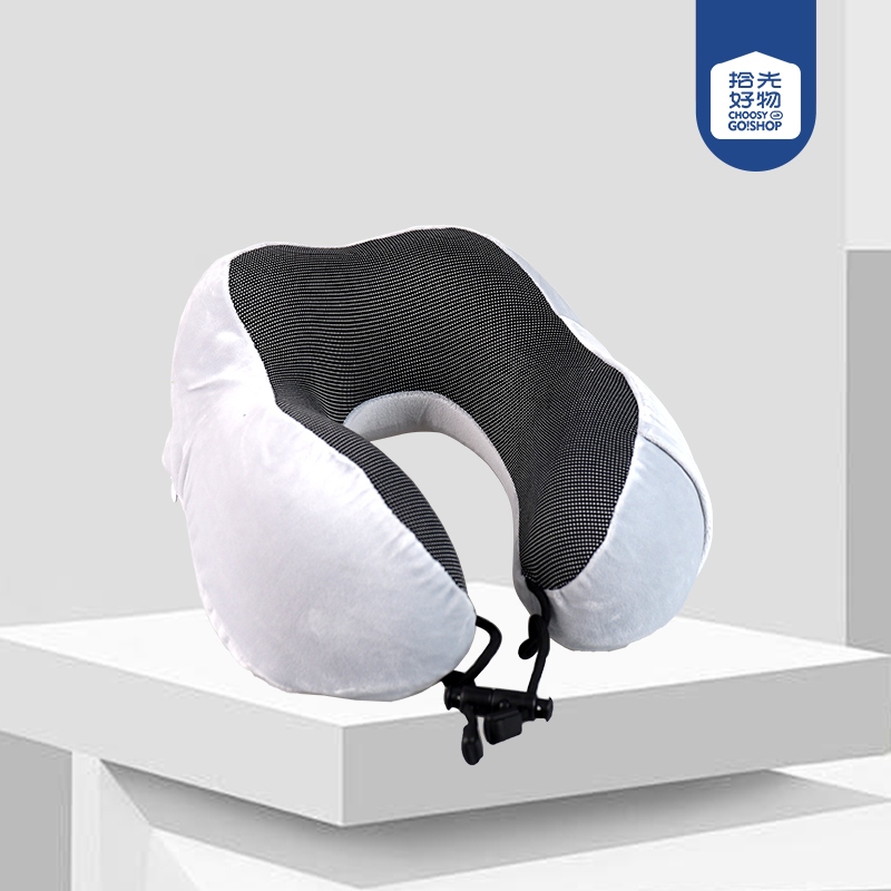 Almohada de Cuello de Espuma de Memoria de Dos Colores