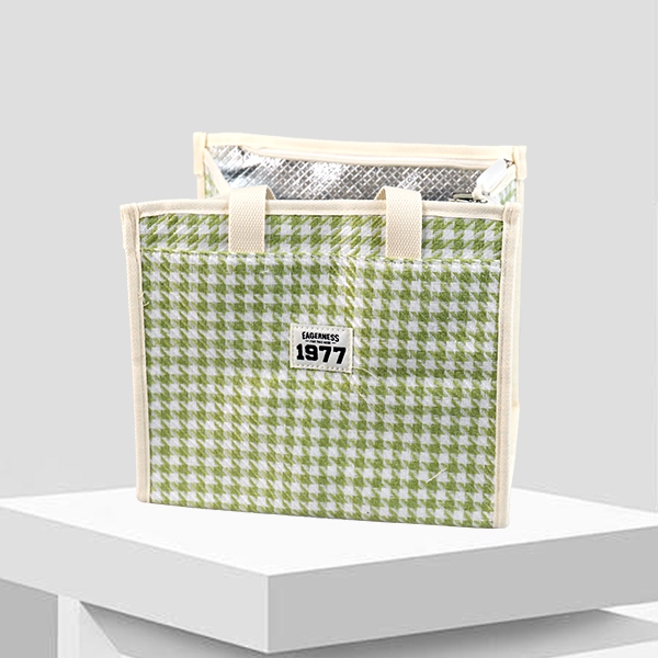1977 Houndstooth Tote 5