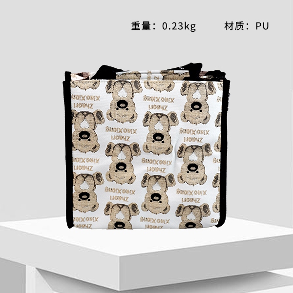 K62 Cartoon Bear Tote Bag 3