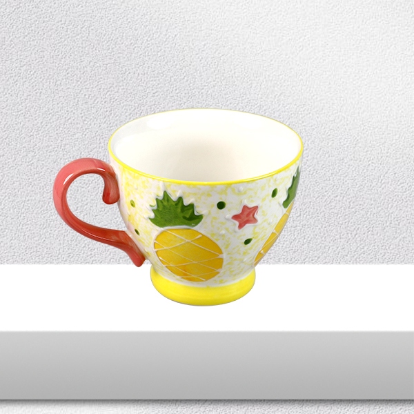 * RH43694 Taza de Cerámica de Desayuno Frutal 3