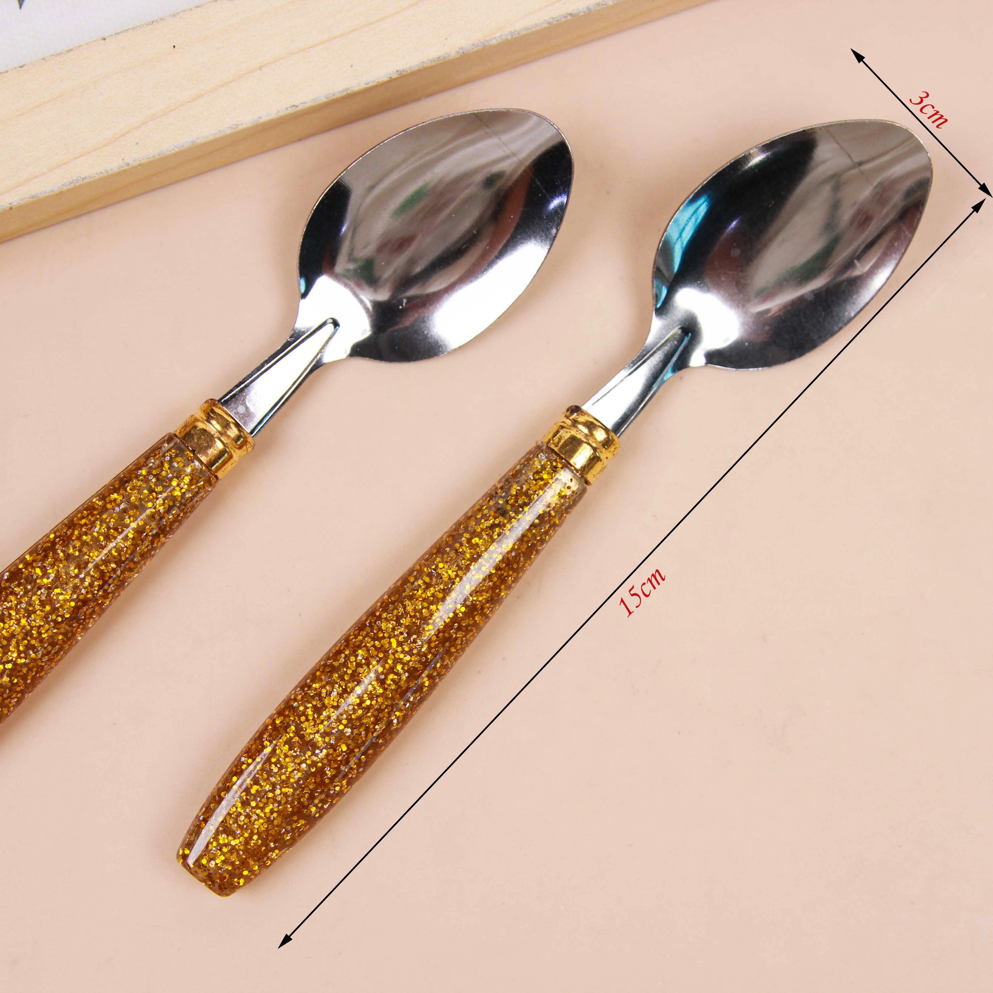8182 Gold Powder Small Baoling Spoon (2 Pack) 3