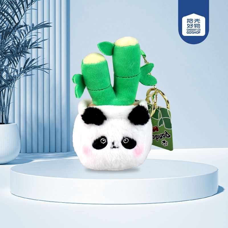 * S Colgante Panda Potted (12CM)