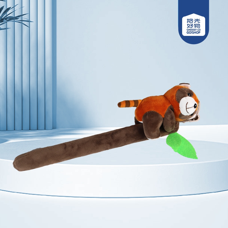 * Árbol de Panda Rojo Escalando Palo de Masaje 38CM 2