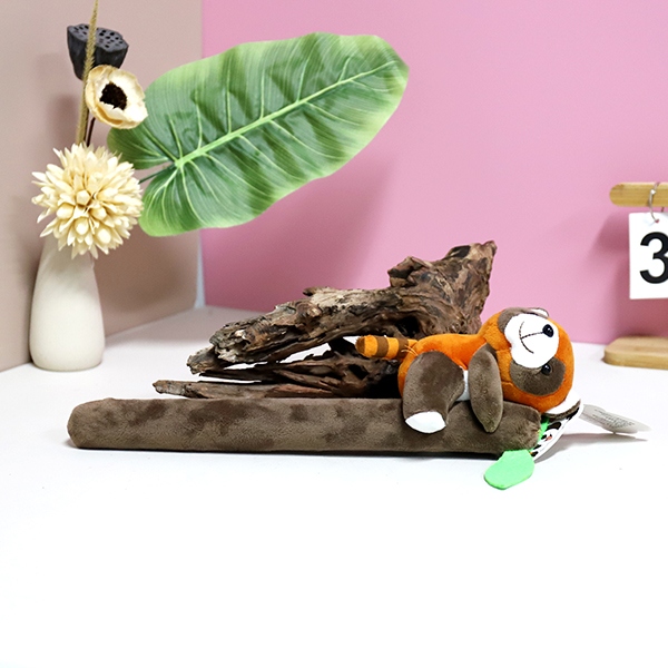 * Árbol de Panda Rojo Escalando Palo de Masaje 38CM 4