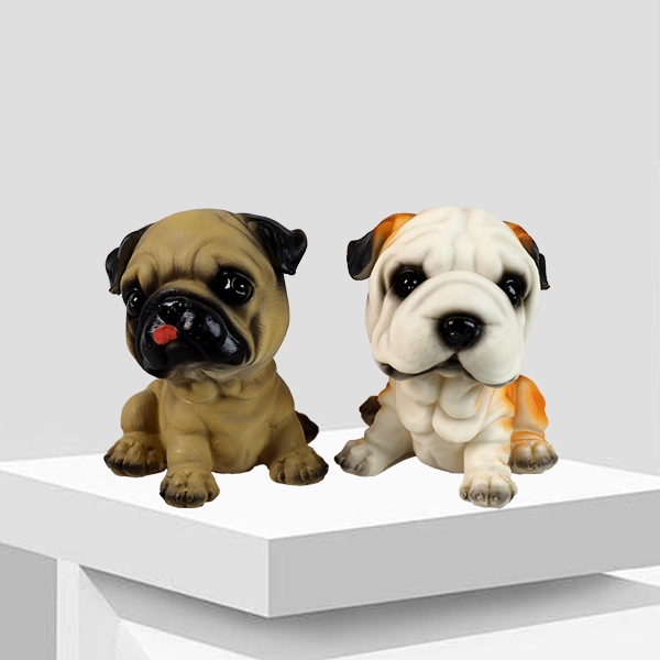 ZH6001 Shar Pei Piggy Bank (Mixed) 4