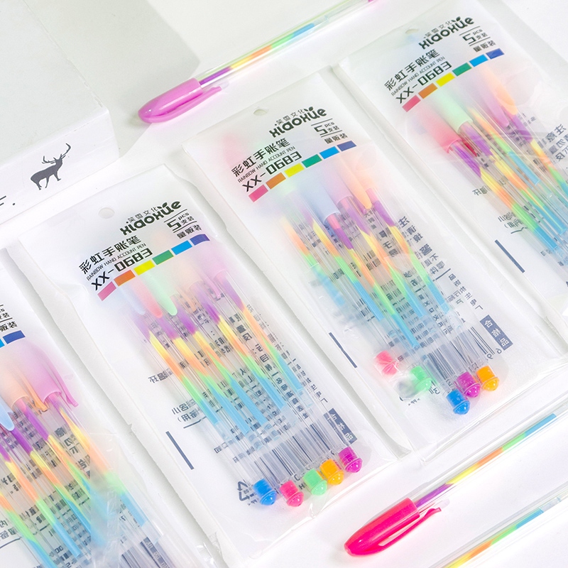 XX-0683 5 Cuentas Rainbow Hand 5