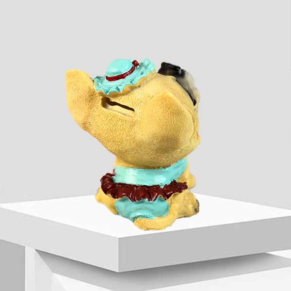 1005 Piggy Bank Dog (Mixed) 5