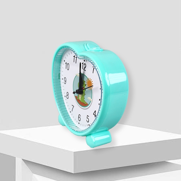 HS-H39 de Dibujos Animados En Forma de Corazón Reloj de Alarma de Segundo Movimiento (Color Mezclado) 4