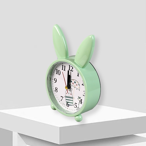 YX-SM064 Reloj de Alarma de Conejo (Color Mezclado) 4
