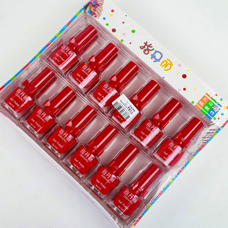 Refiriéndose a Danli Big Red Nail Polish 5